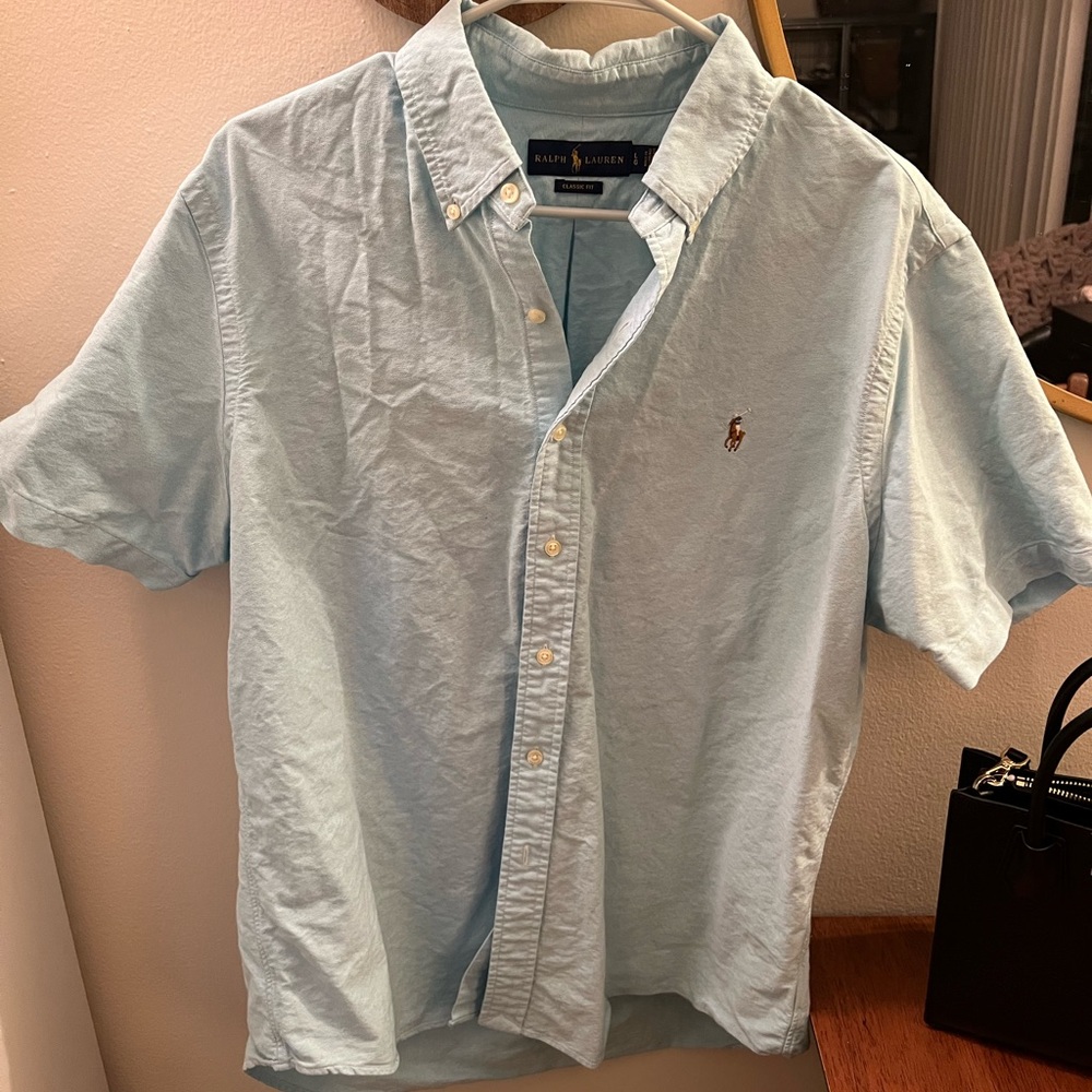Ralph Lauren button-down short sleeve shirt